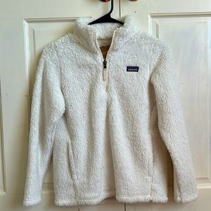 Patagonia - Girls’ Los Gatos 1/4 Zip - Birch White